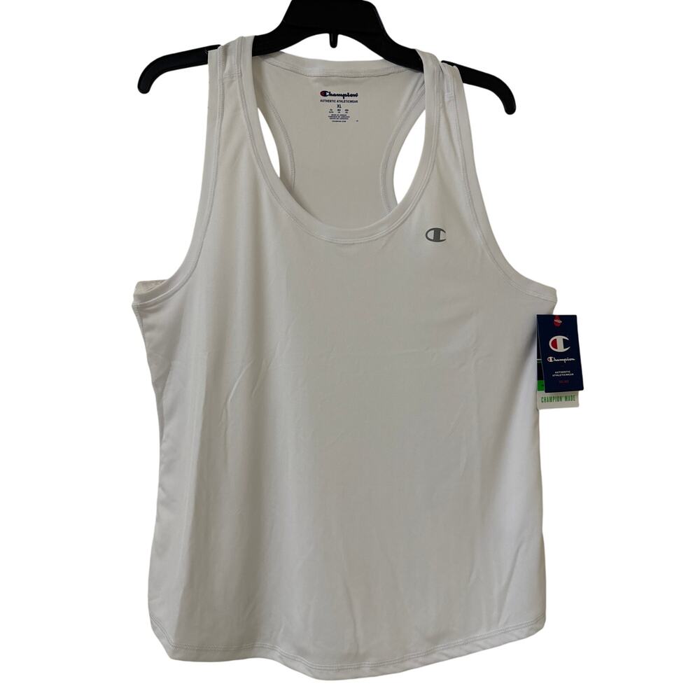 Champion Athleticwear XL White Razorback Tank Top Wicking Anti-odor - Picture 1 of 4